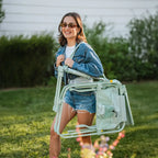 Luxury Camp Stowaway Rocker - Choice 794 - RoadTrip Rocker Smooth Motion Camp Chair Detail