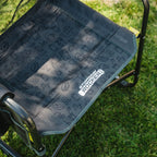 Luxury Camp Stowaway Rocker - Choice 794 - RoadTrip Rocker Smooth Motion Camp Chair Detail