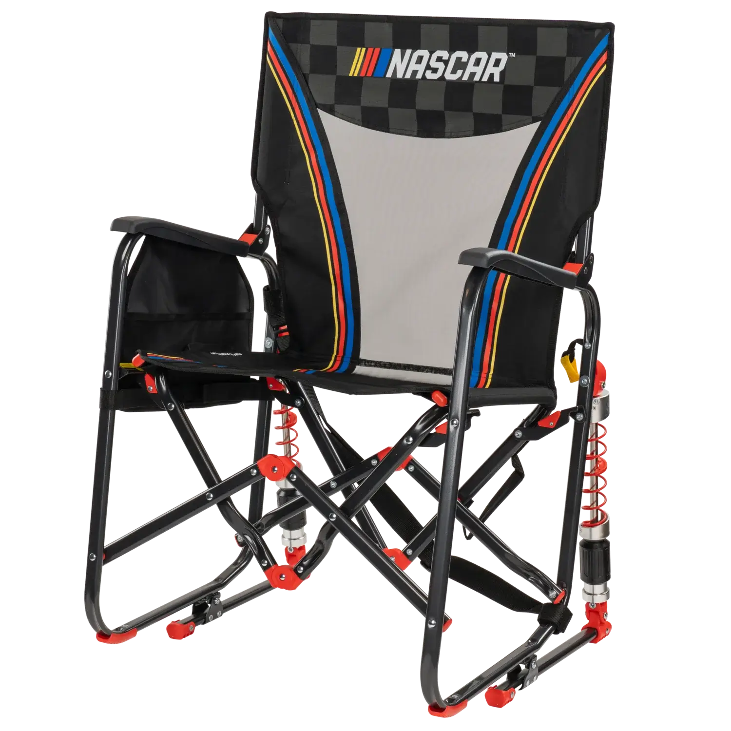 Smooth Motion Adjustable Rocker - NASCAR - Choice 899 - RoadTrip Rocker Smooth Motion Camp Chair Detail