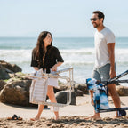 Luxury Camp Beach Rocker - Choice 712 - Heavy-Duty Kickback Rocker with Beverage Holder Detail