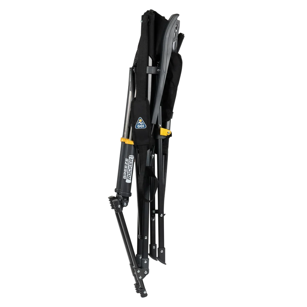 Patented Spring-Action BreezeRocker - Choice 504 - Heavy-Duty Kickback Rocker with Beverage Holder Detail