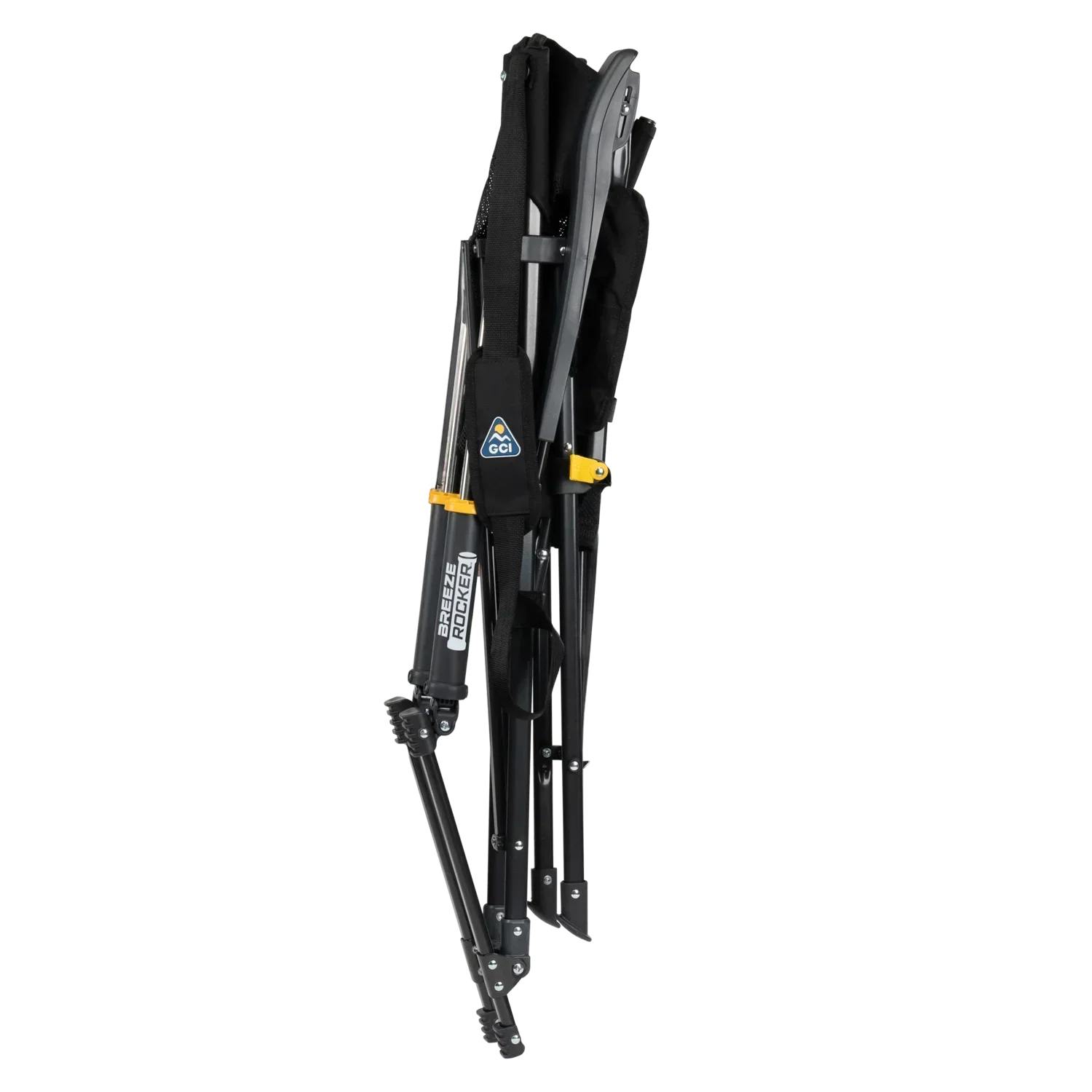 Patented Spring-Action BreezeRocker - Choice 504 - Heavy-Duty Kickback Rocker with Beverage Holder Detail