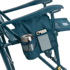 Patented Spring-Action BreezeRocker - Choice 504 - Heavy-Duty Kickback Rocker with Beverage Holder Detail