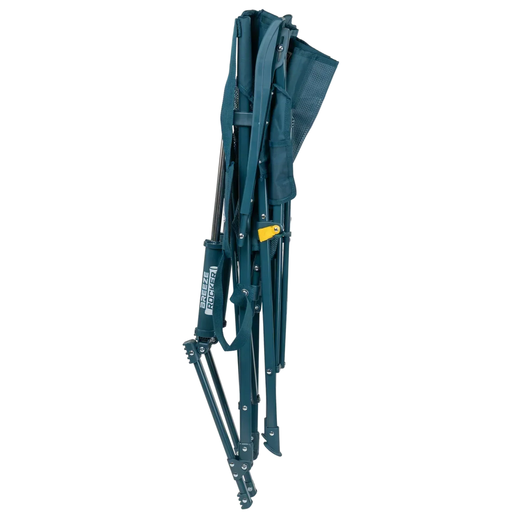 Patented Spring-Action BreezeRocker - Choice 504 - Heavy-Duty Kickback Rocker with Beverage Holder Detail