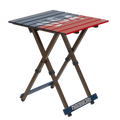 Heat-Resistant Compact Camp Table 20 - USA Anniversary Deluxe - Choice 757 - Portable Camping Table with Heat-Resistant Countertop - Default Title