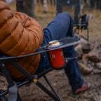Patented Spring-Action Comfort Pro Rocker - Choice 375 - RoadTrip Rocker Smooth Motion Camp Chair Detail