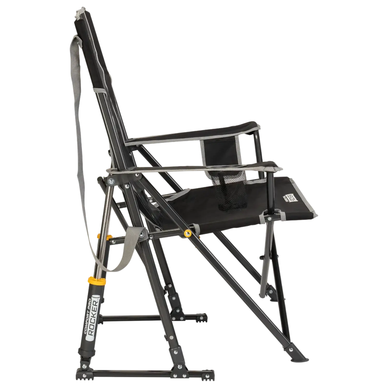 Patented Spring-Action Comfort Pro Rocker - Choice 375 - RoadTrip Rocker Smooth Motion Camp Chair Detail