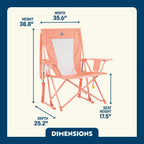 Patented Spring-Action Comfort Pro Rocker - Choice 375 - RoadTrip Rocker Smooth Motion Camp Chair Detail
