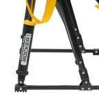 Heavy-Duty Freestyle College Comfort Pro Rocker - Iowa Hawkeyes - Choice 249 - Patented Spring-Action Rocking Chair for Camping Detail