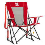 Premium All-Weather College Comfort Pro Rocker - Nebraska Cornhuskers - Choice 161 - RoadTrip Rocker Smooth Motion Camp Chair - Default Title