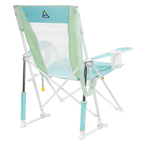 Patented Spring-Action Comfort Pro Rocker - Choice 375 - RoadTrip Rocker Smooth Motion Camp Chair Detail