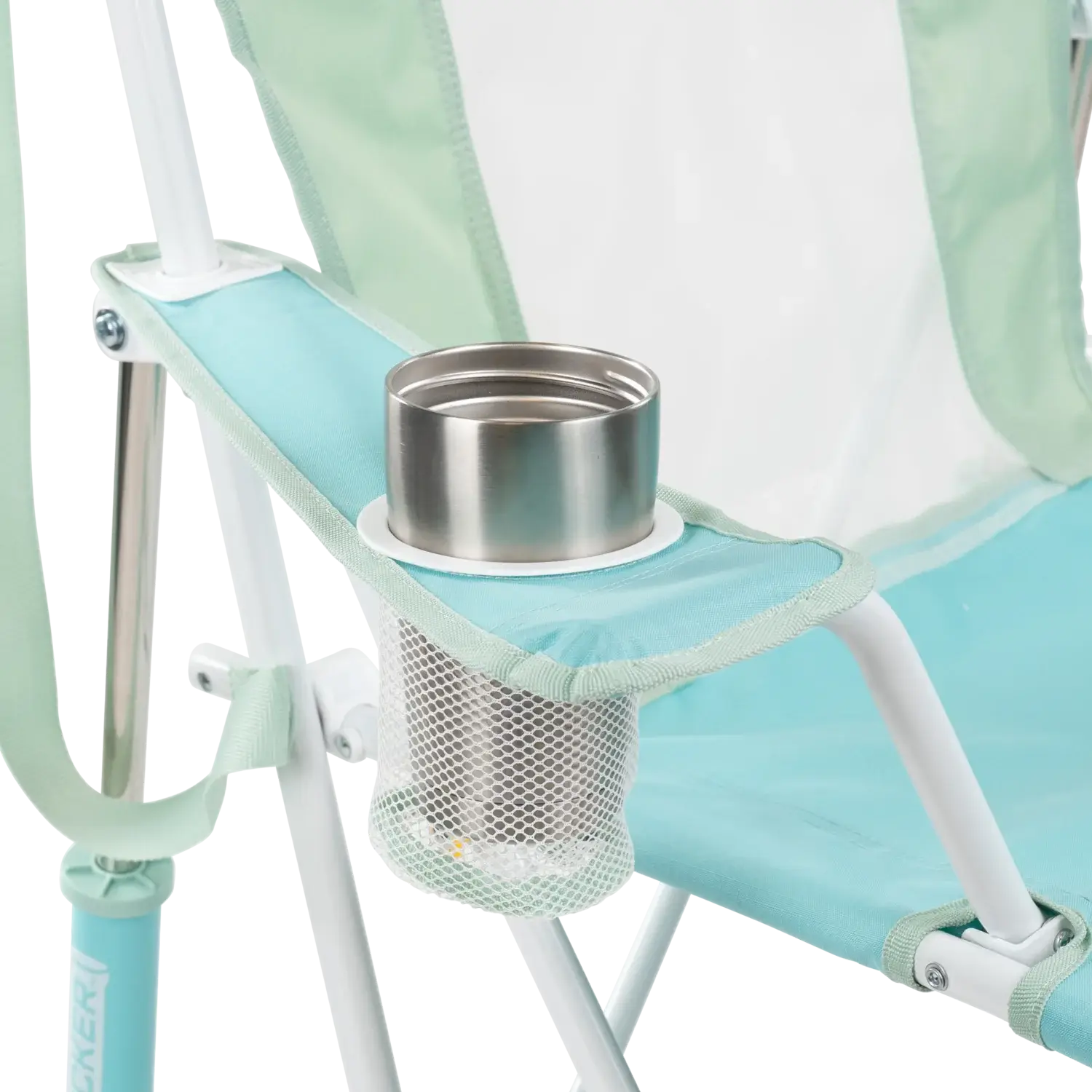 Patented Spring-Action Comfort Pro Rocker - Choice 375 - RoadTrip Rocker Smooth Motion Camp Chair Detail