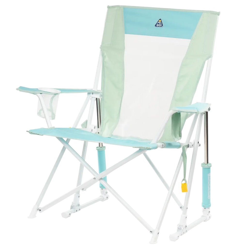 Patented Spring-Action Comfort Pro Rocker - Choice 375 - RoadTrip Rocker Smooth Motion Camp Chair Detail