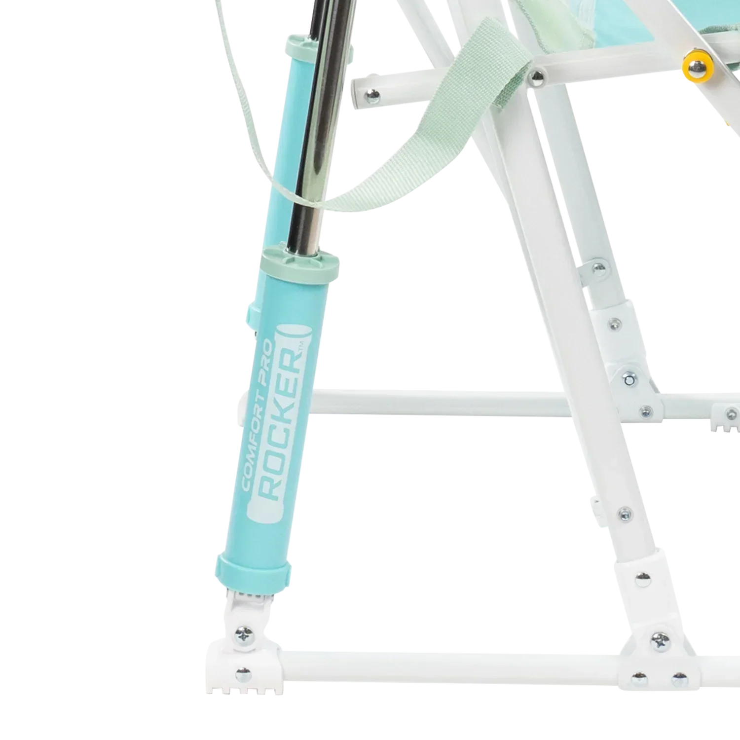Patented Spring-Action Comfort Pro Rocker - Choice 375 - RoadTrip Rocker Smooth Motion Camp Chair Detail