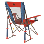 Heavy-Duty Freestyle Comfort Pro Rocker - USA Anniversary Deluxe - Choice 424 - Patented Spring-Action Rocking Chair for Camping Detail