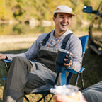 Ultra-Compact Comfort Quad Chair - Choice 989 - Pico Compact Folding Camp Chair with Carry Bag Detail