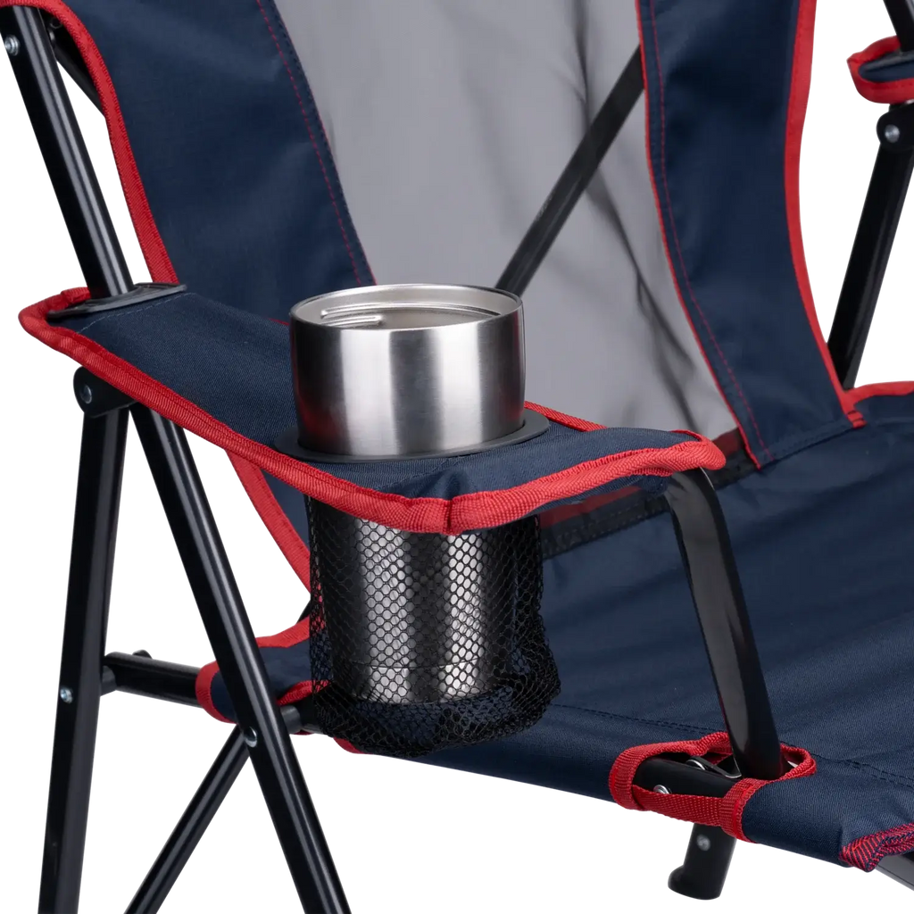 Ultra-Compact Comfort Quad Chair - Choice 989 - Pico Compact Folding Camp Chair with Carry Bag Detail