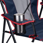 Ultra-Compact Comfort Quad Chair - Choice 989 - Pico Compact Folding Camp Chair with Carry Bag Detail