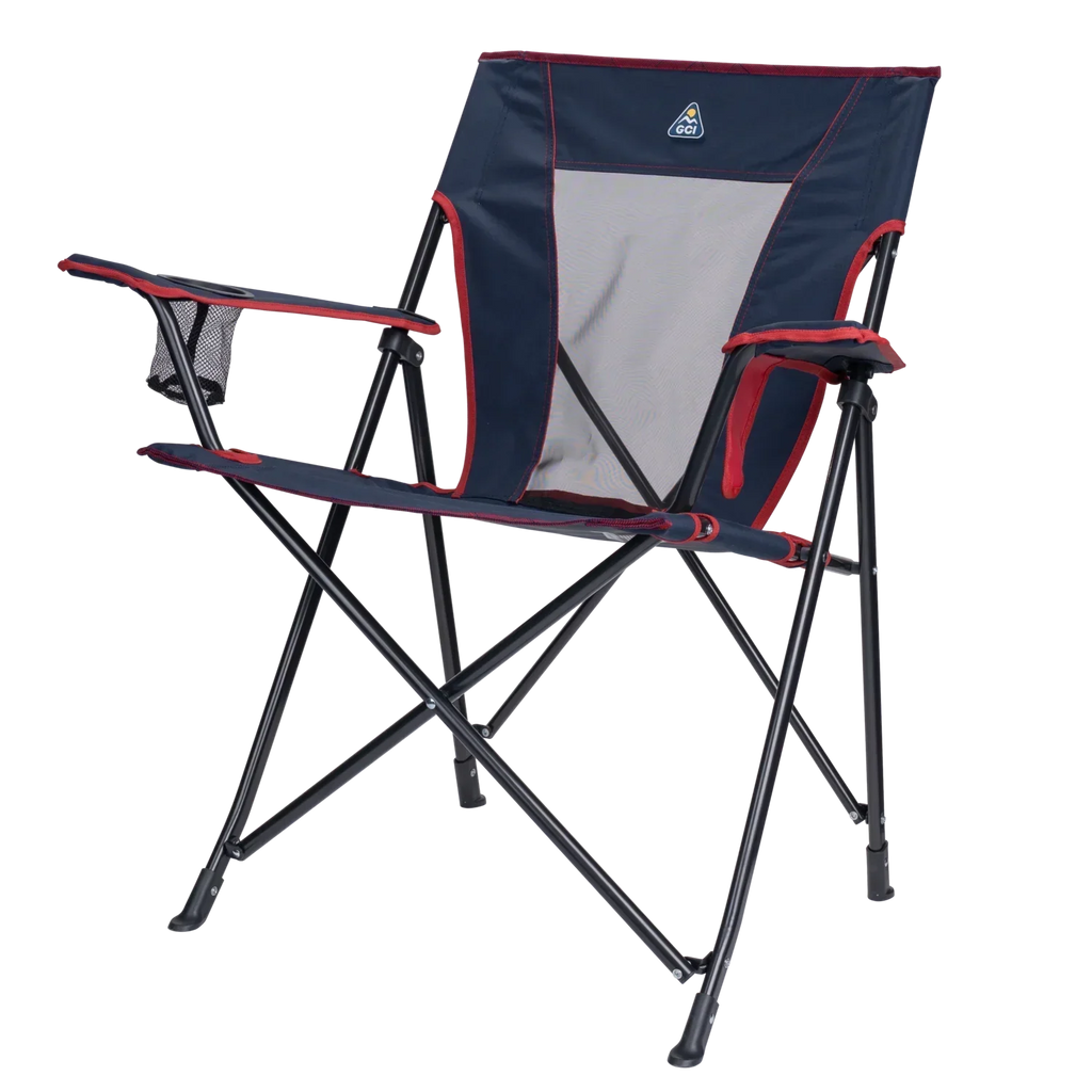Ultra-Compact Comfort Quad Chair - Choice 989 - Pico Compact Folding Camp Chair with Carry Bag Detail