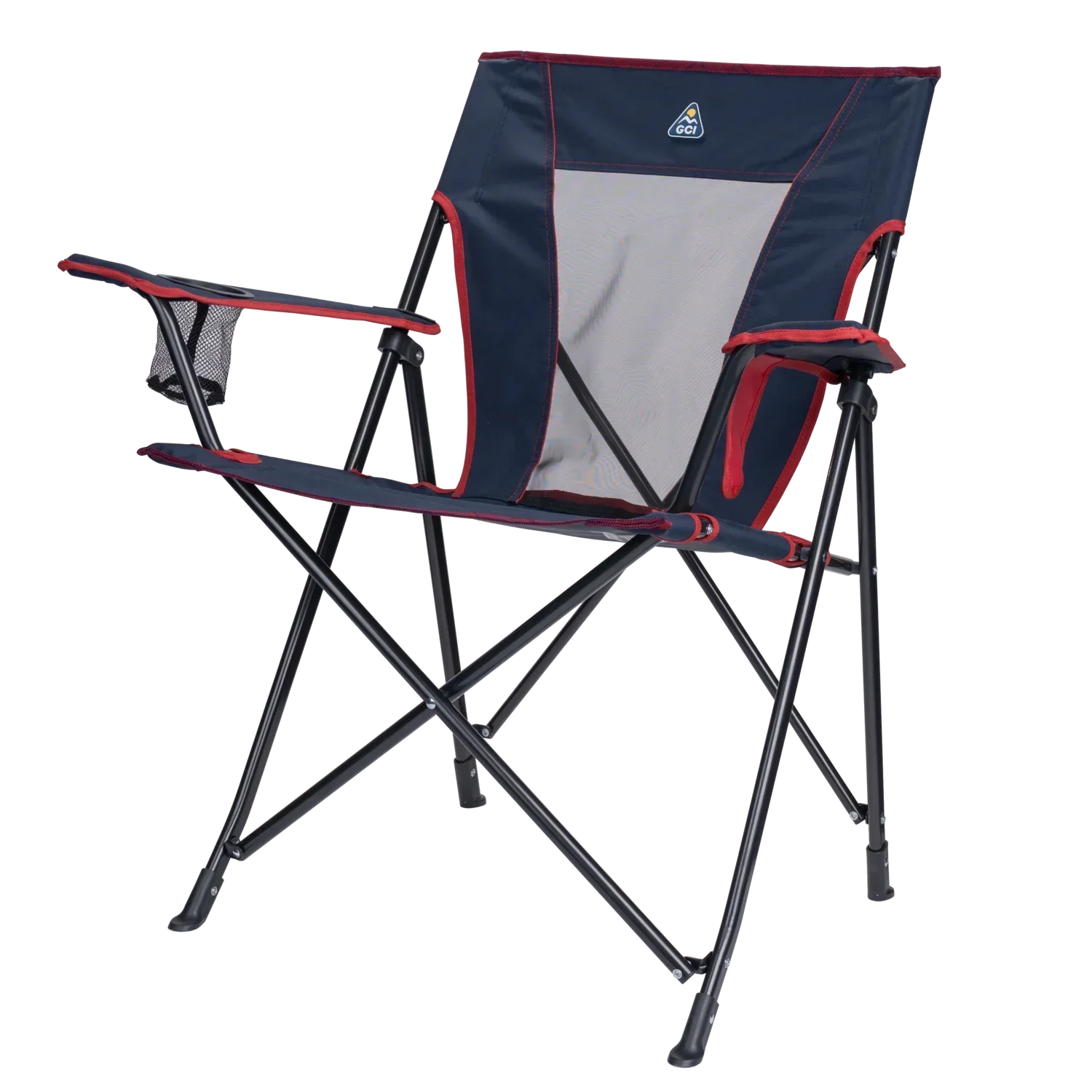 Ultra-Compact Comfort Quad Chair - Choice 989 - Pico Compact Folding Camp Chair with Carry Bag Detail