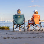 Smooth Motion Freestyle Rocker - Pumpkin Spice - Choice 373 - Freestyle Rocker Portable Outdoor Folding Chair Detail