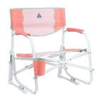 Premium All-Weather Grab & Go Rocker - Choice 551 - RoadTrip Rocker Smooth Motion Camp Chair - Coral