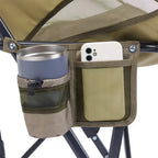 Premium All-Weather Pod Rocker Elite - Choice 832 - Patented Spring-Action Rocking Chair for Camping Detail