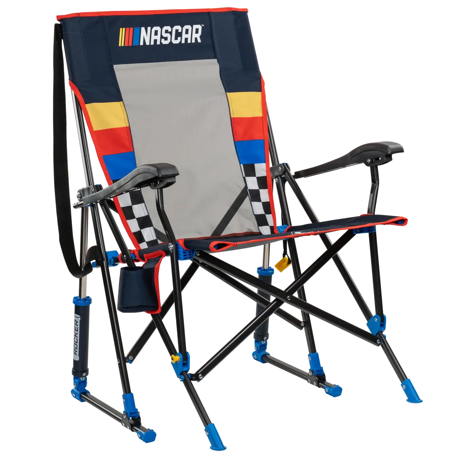 Heavy-Duty Freestyle RoadTrip Rocker - NASCAR For Him - Choice 453 - RoadTrip Rocker Smooth Motion Camp Chair - Default Title