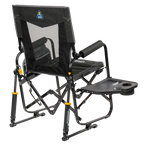 Patented Spring-Action Stowaway Rocker with Side Table - Choice 253 - Patented Spring-Action Rocking Chair for Camping Detail