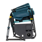 Patented Spring-Action Stowaway Rocker with Side Table - Choice 253 - Patented Spring-Action Rocking Chair for Camping Detail