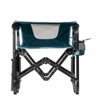 Patented Spring-Action Stowaway Rocker with Side Table - Choice 253 - Patented Spring-Action Rocking Chair for Camping Detail