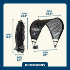 Instant Pop-Up SunShade Accessory - NASCAR - Choice 704 - Portable Beach Canopy with Adjustable Shade Angle Detail