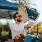 Premium All-Weather SunShade Accessory - Choice 361 - Instant Sunshade Umbrella for Tailgating Detail