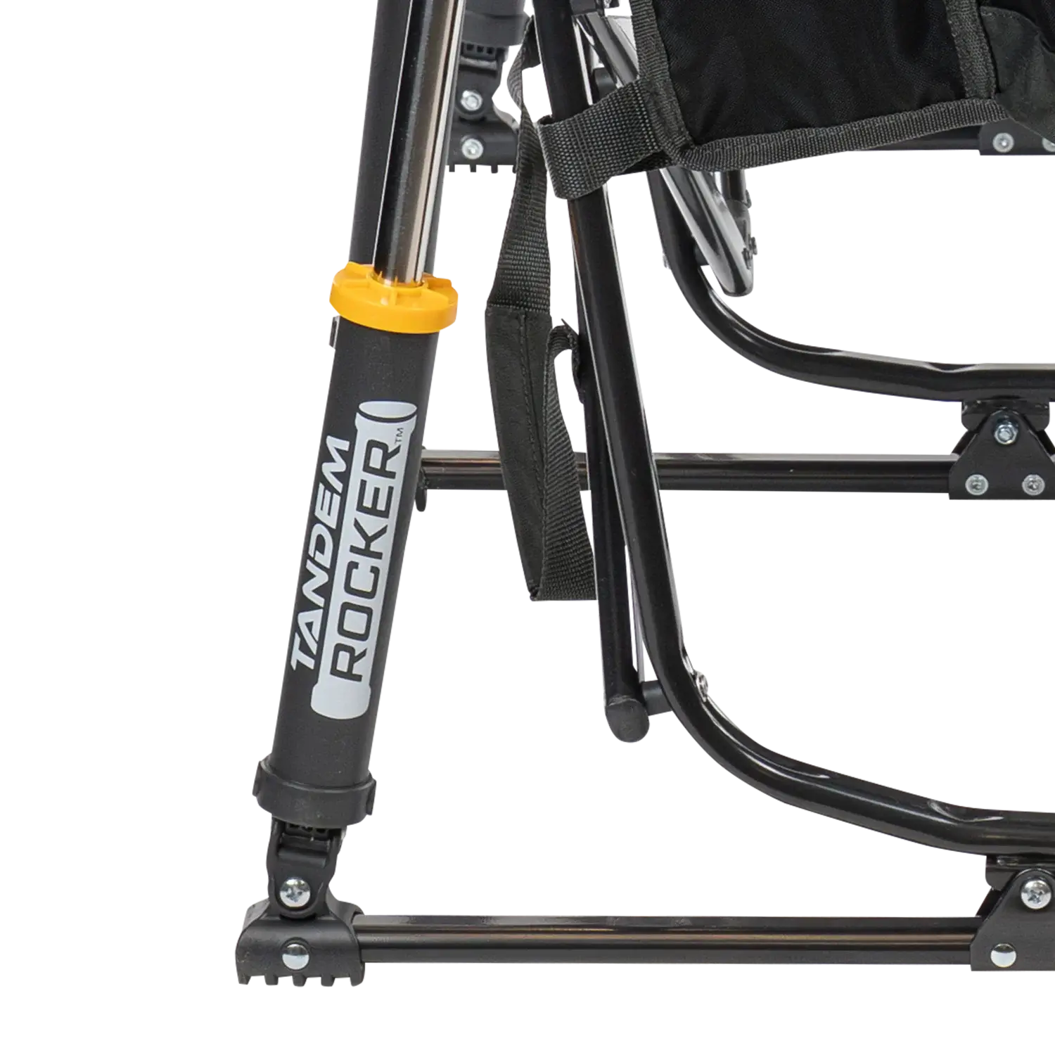 Premium All-Weather Tandem Rocker - Choice 227 - Patented Spring-Action Rocking Chair for Camping Detail